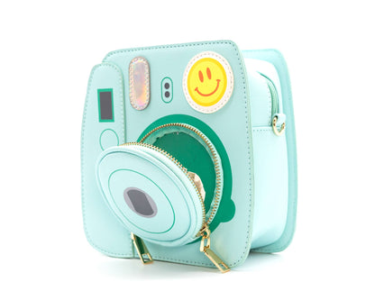Oh Snap Instant Camera Handbag (Blue)