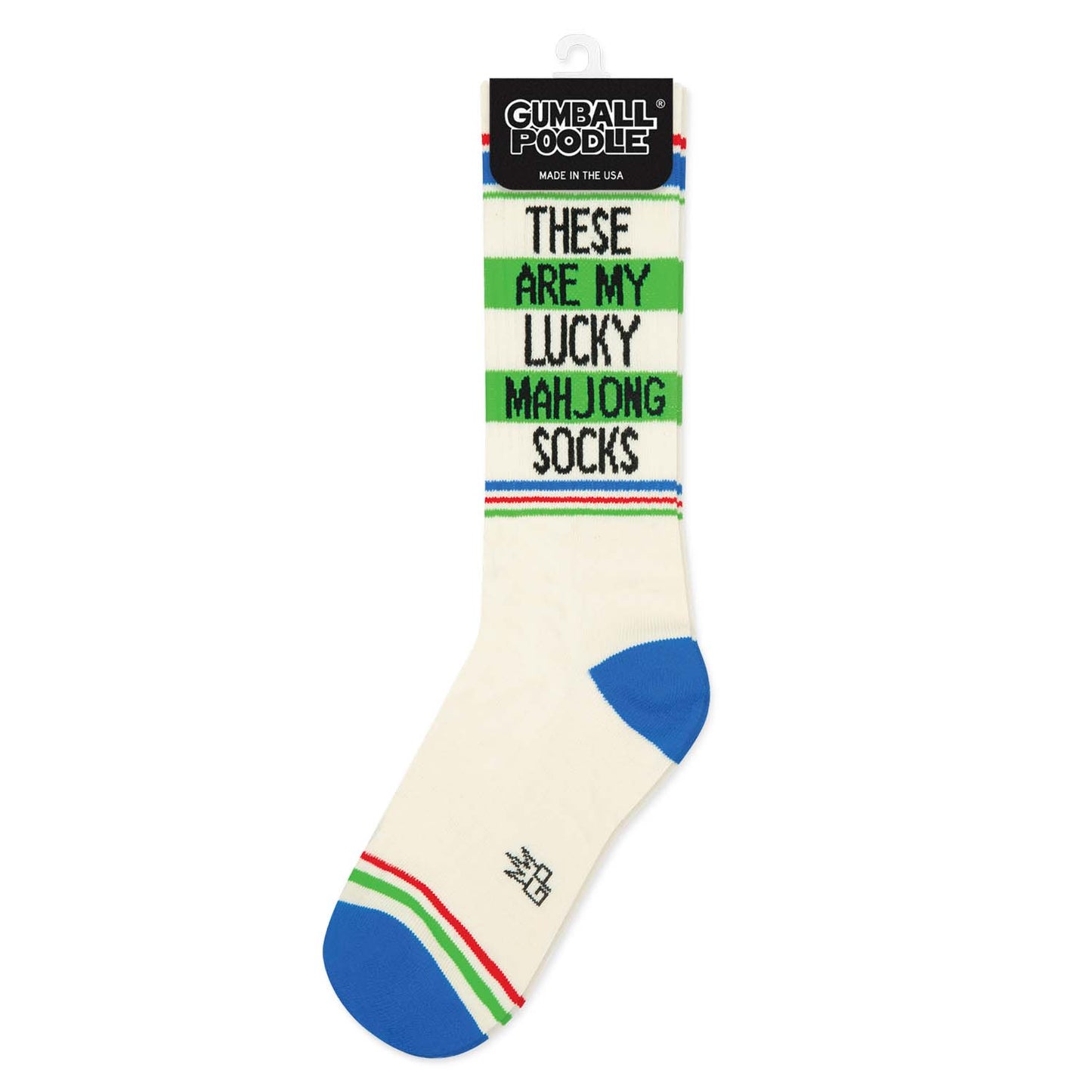 These Are My Lucky Mahjong Socks Retro Crew Socks