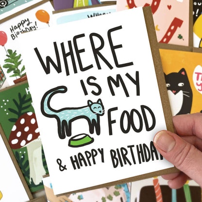 Cat Food Birthday