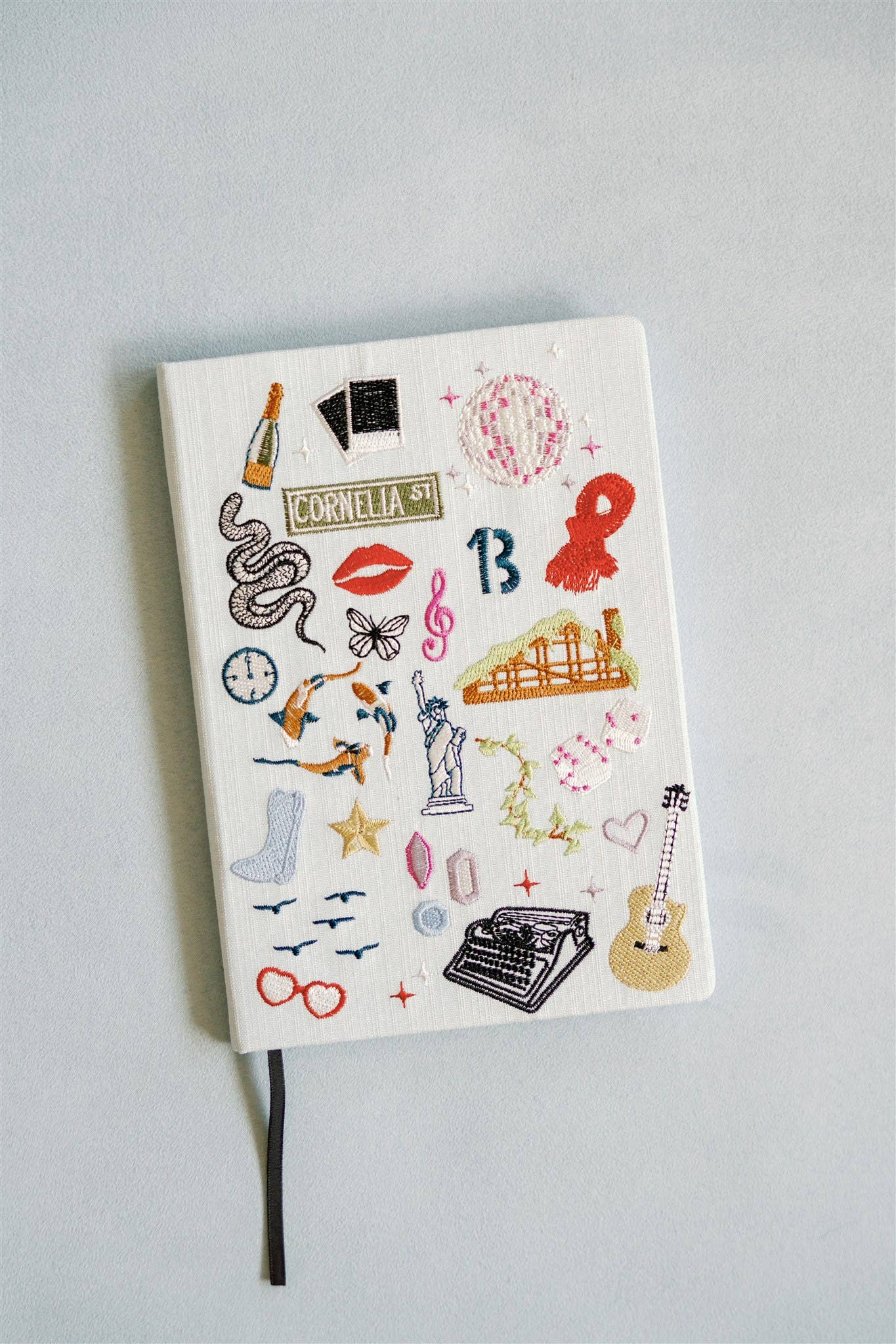 Taylor Swift Embroidered Hardcover Notebook