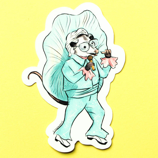 Uncle Baby Billy Possum Sticker