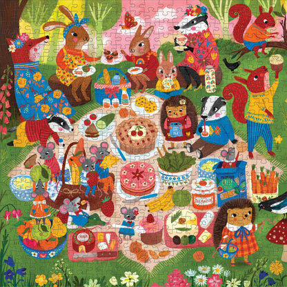 Woodland Picnic 500 Piece Puzzle