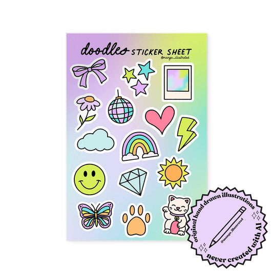 Doodles Sticker Sheet