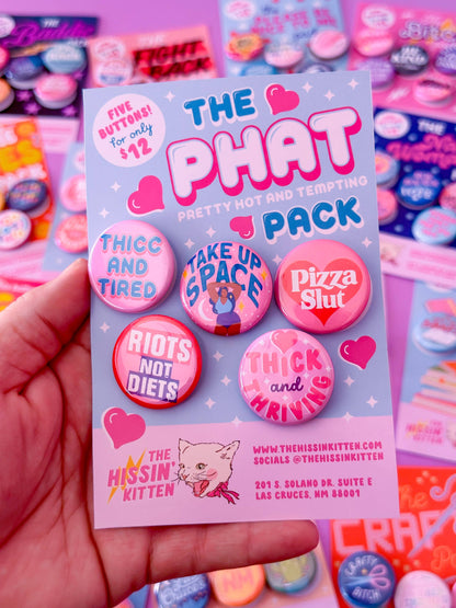 The Phat Pack (Buttons)