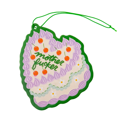 Mother Fucker Vintage Cake Air Freshener