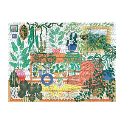 Houseplant Haven 1000 Piece Foil Puzzle