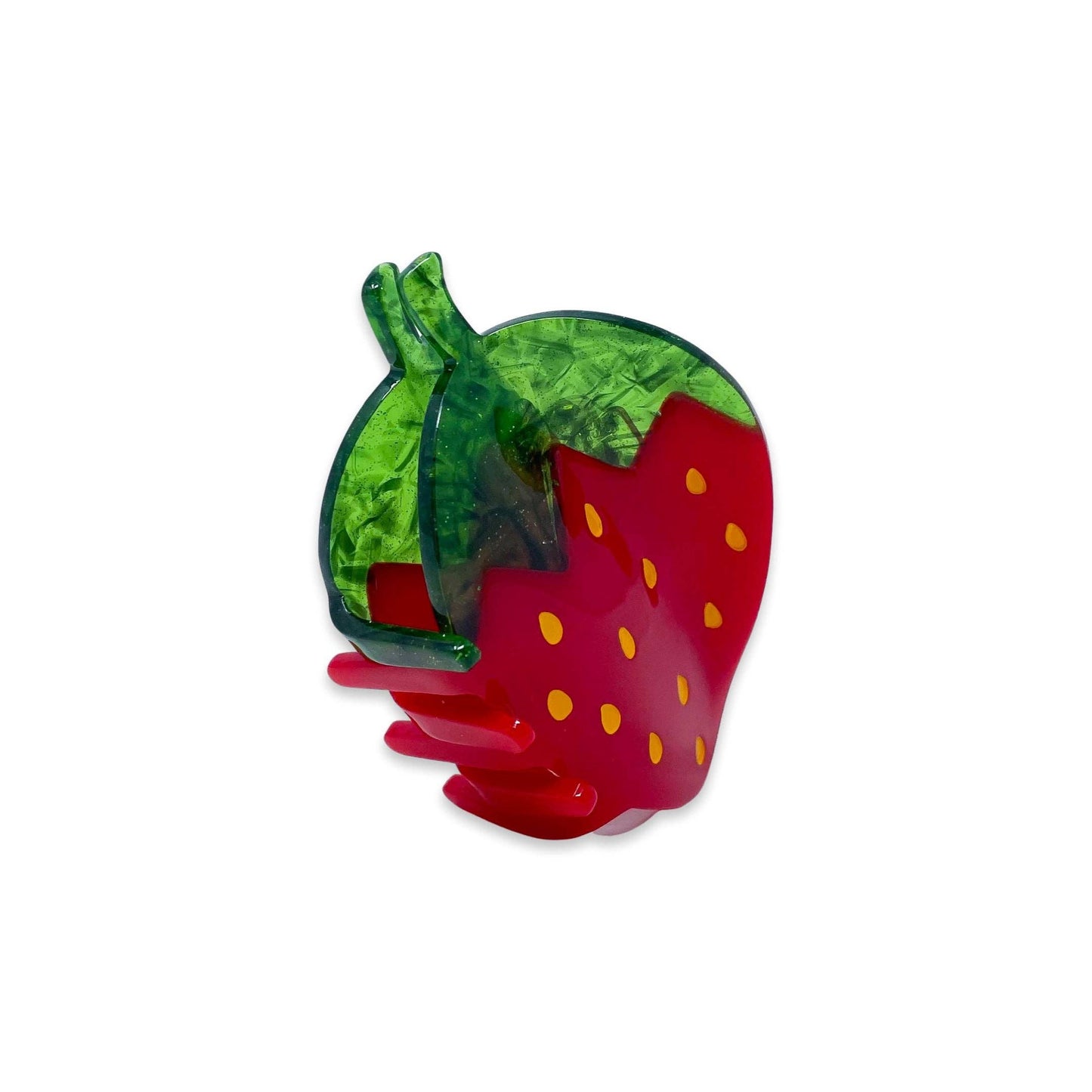 Red Strawberry Hair Claw (Large)