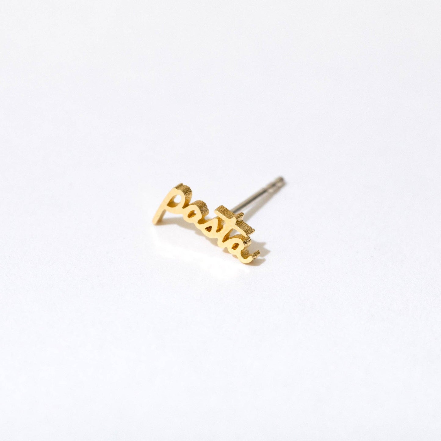 Pasta Single Stud Earring