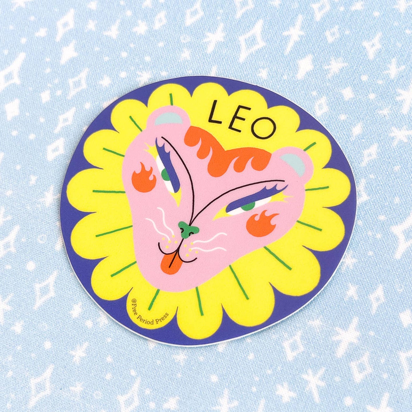 Radiant Lion Leo Sticker