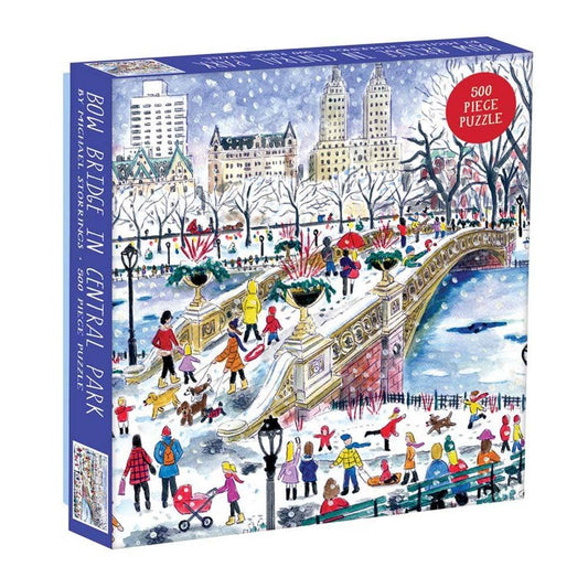 Bow Bridge in Central Park 500 Piece Puzzle