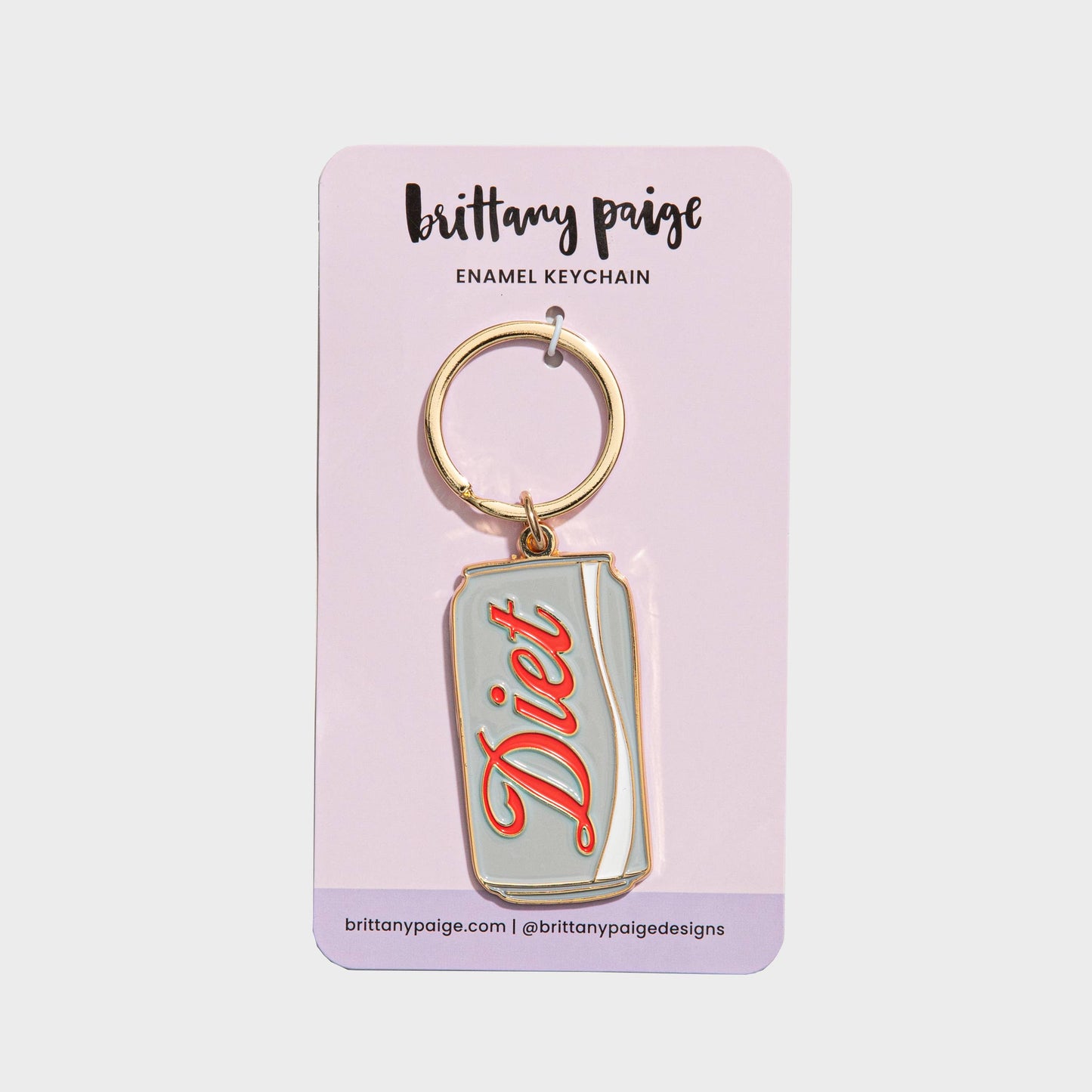 Diet Soda Can Keychain