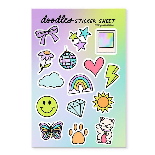 Doodles Sticker Sheet