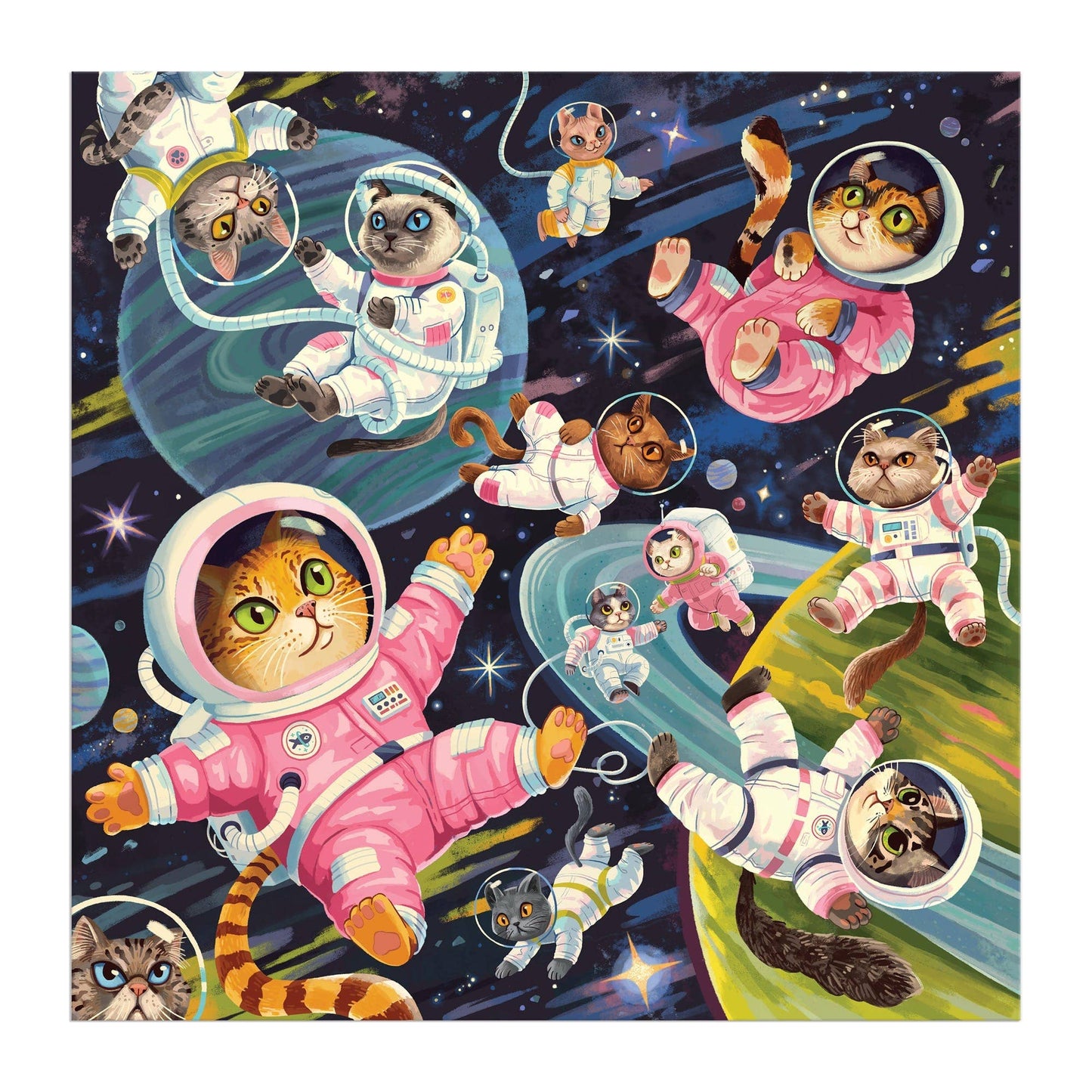 A Space Meowdyssey 500 Piece Puzzle