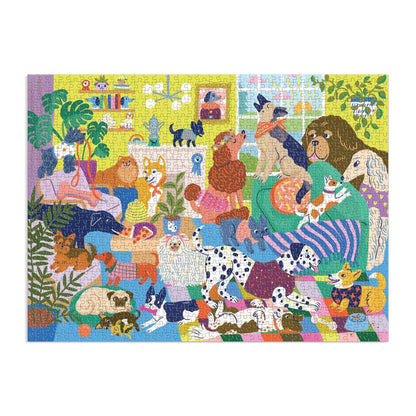 Good Dog Club 1000 Piece Puzzle