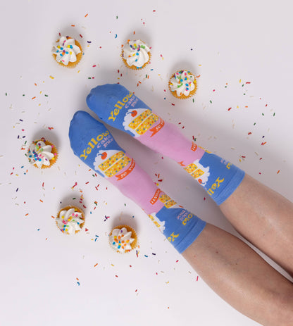 Cake Mix Crew Socks (Small)