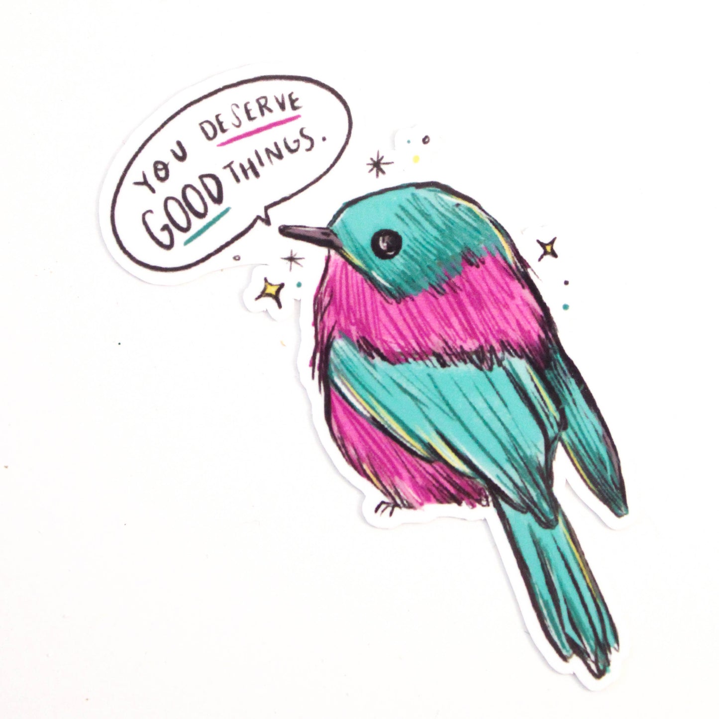 Bird of Affirmation Sticker