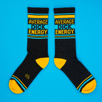 Average Dick Energy Retro Crew Socks