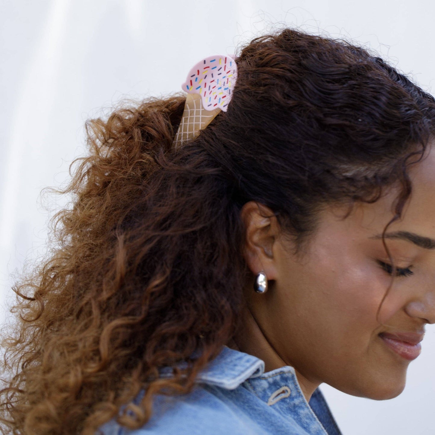 Ice Cream Hair Claw Clip