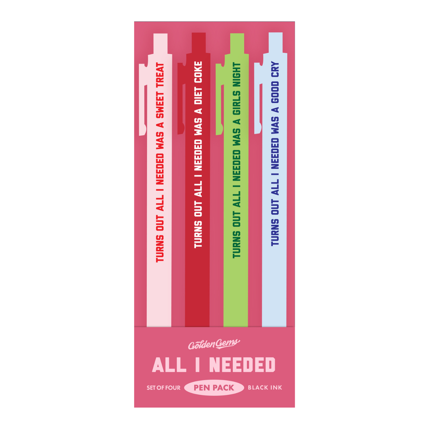 Turns Out All I Needed Was a Pen Pack