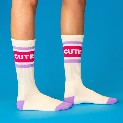 Cutie Retro Crew Socks