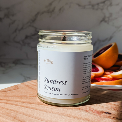 Sundress Season Candle (grapefruit • blood orange • oakmoss)