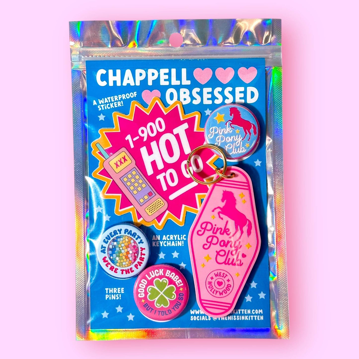 Chappell Obsessed Gift Pack: 1-900-HOT-TO-GO