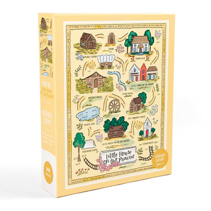 Little House on the Prairie Map 500 Piece Puzzle