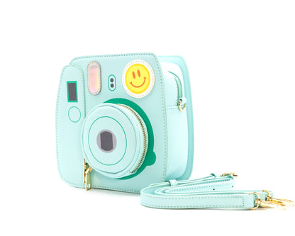 Oh Snap Instant Camera Handbag (Blue)