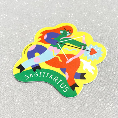 Adventurous Archer Sagittarius Sticker