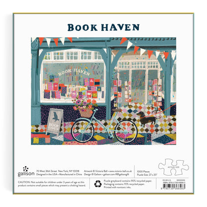 Book Haven 1000 Piece Puzzle