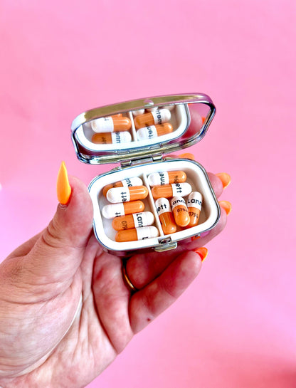 Sardine Can Pill Case