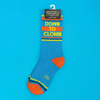 Down To Clown Retro Crew Socks