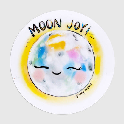 Moon Joy Sticker