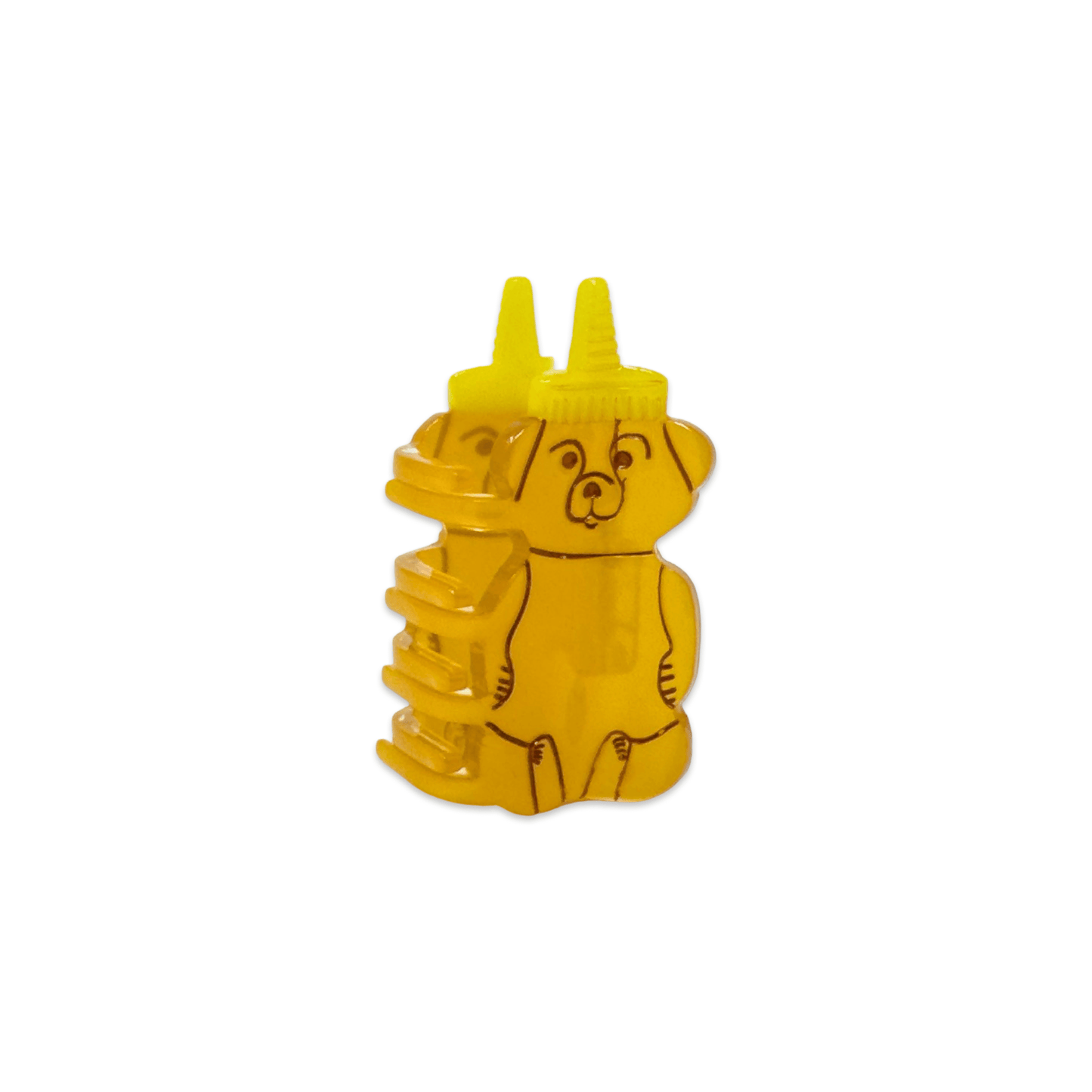 Mini Honey Bear Claw Clip