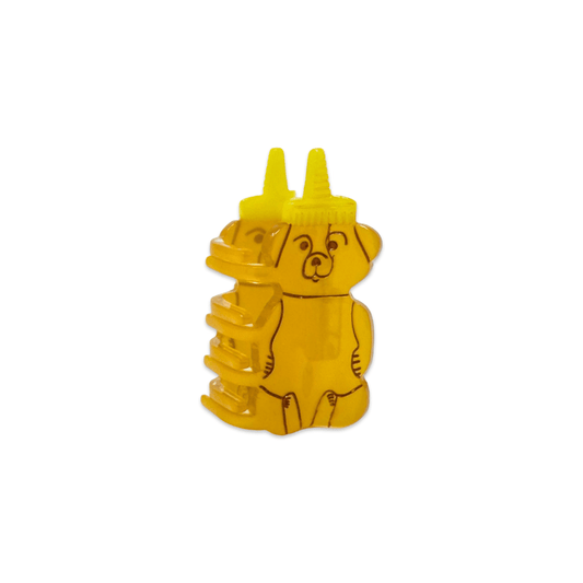 Mini Honey Bear Claw Clip