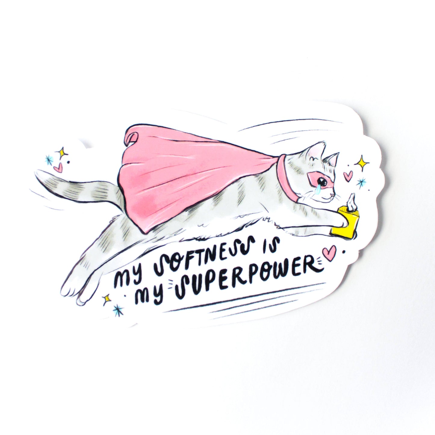 Super Kitty Sticker