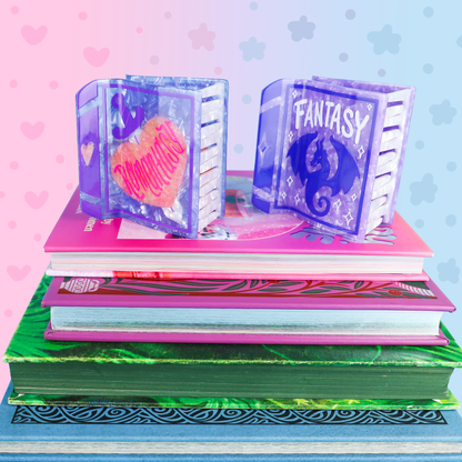 Fantasy Book Claw Clip