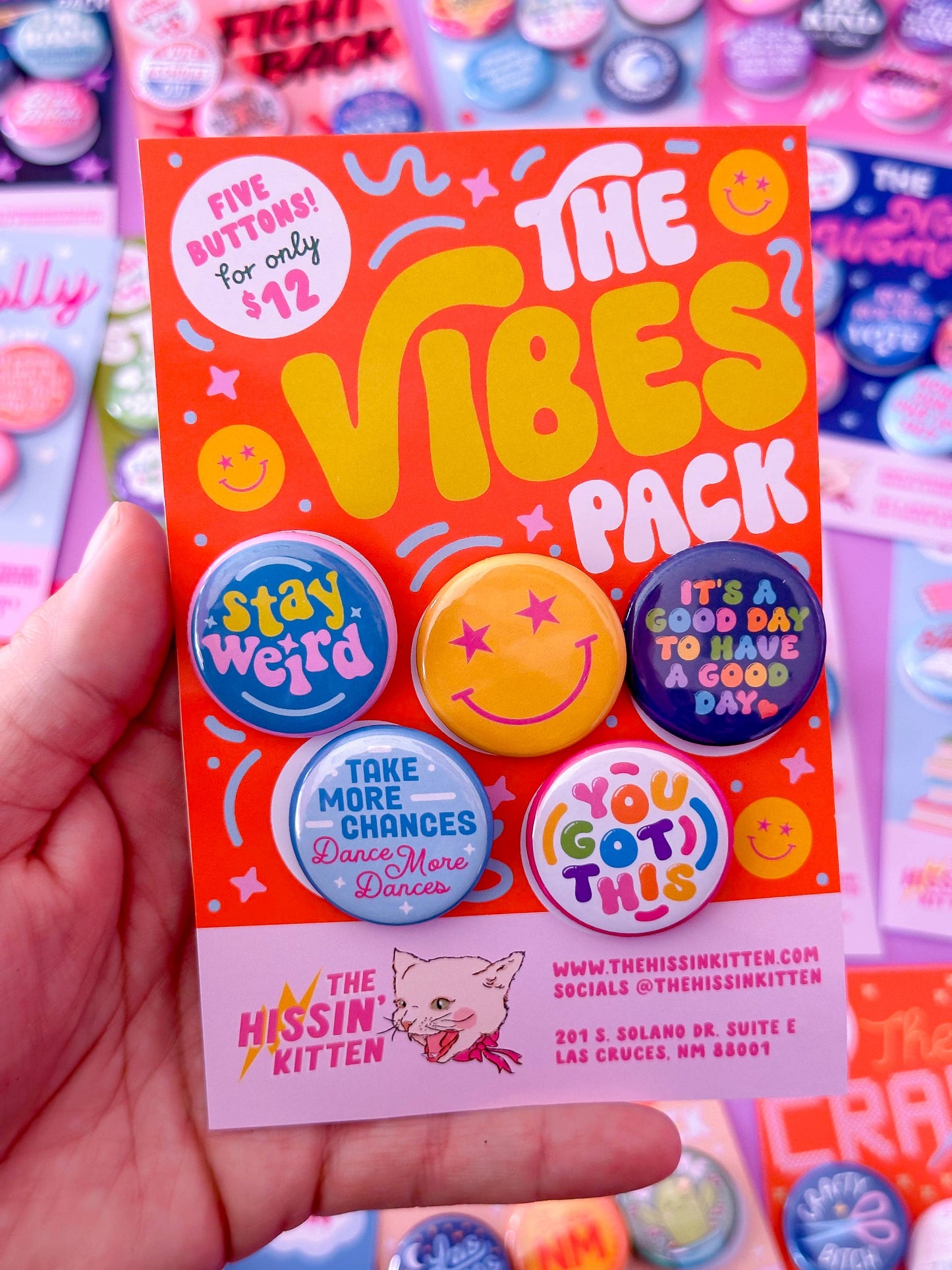 The Vibes Pack (Buttons)