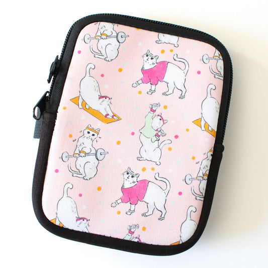 Gym Cats Tumbler Pouch