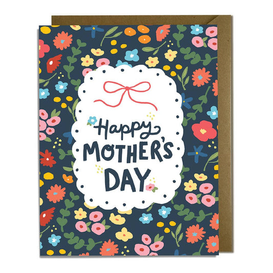 Floral & Lace Mother’s Day Card