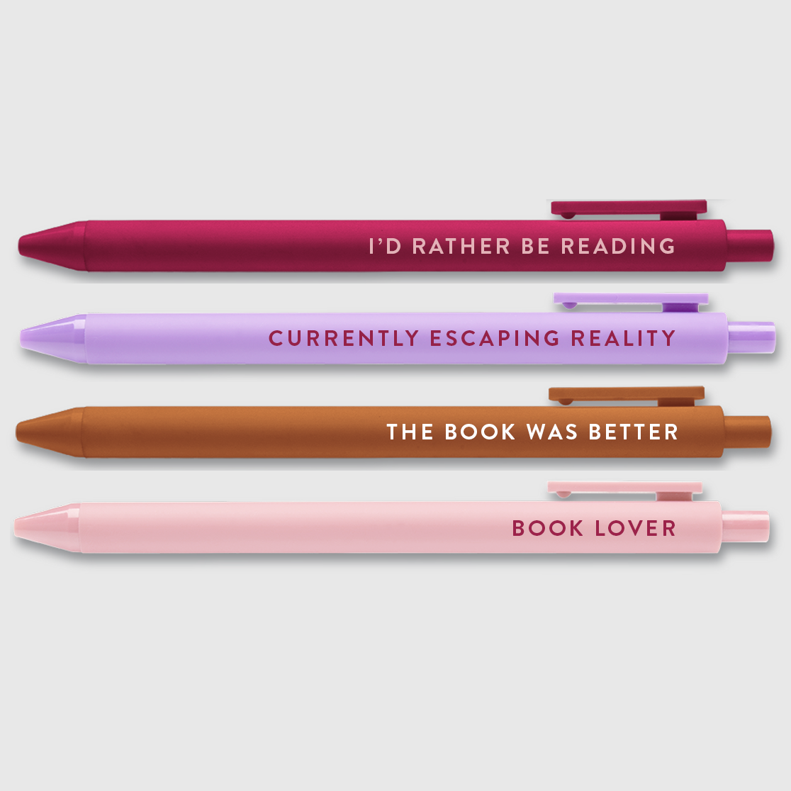 Book Lovers Pen Set