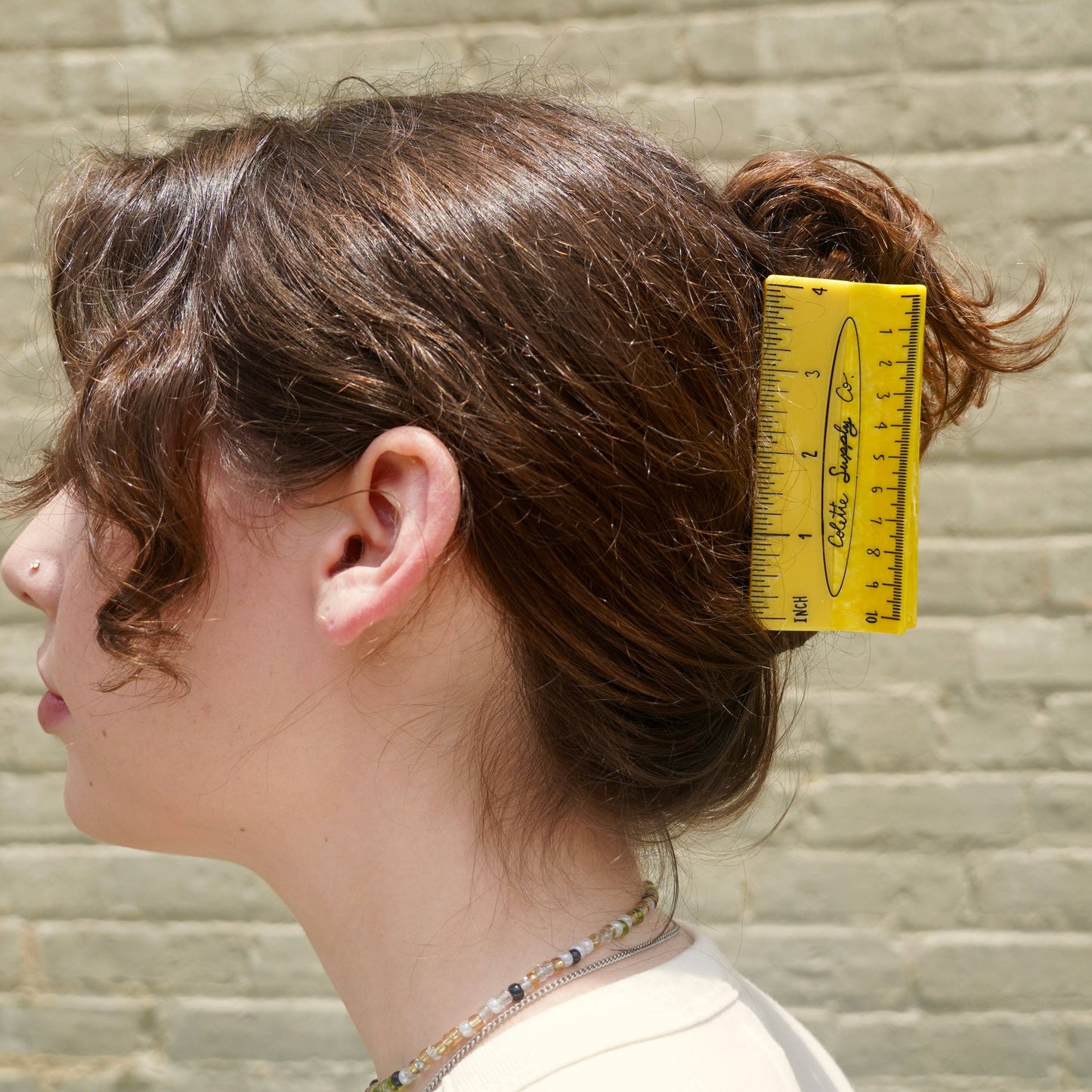 Ruler Claw Clip