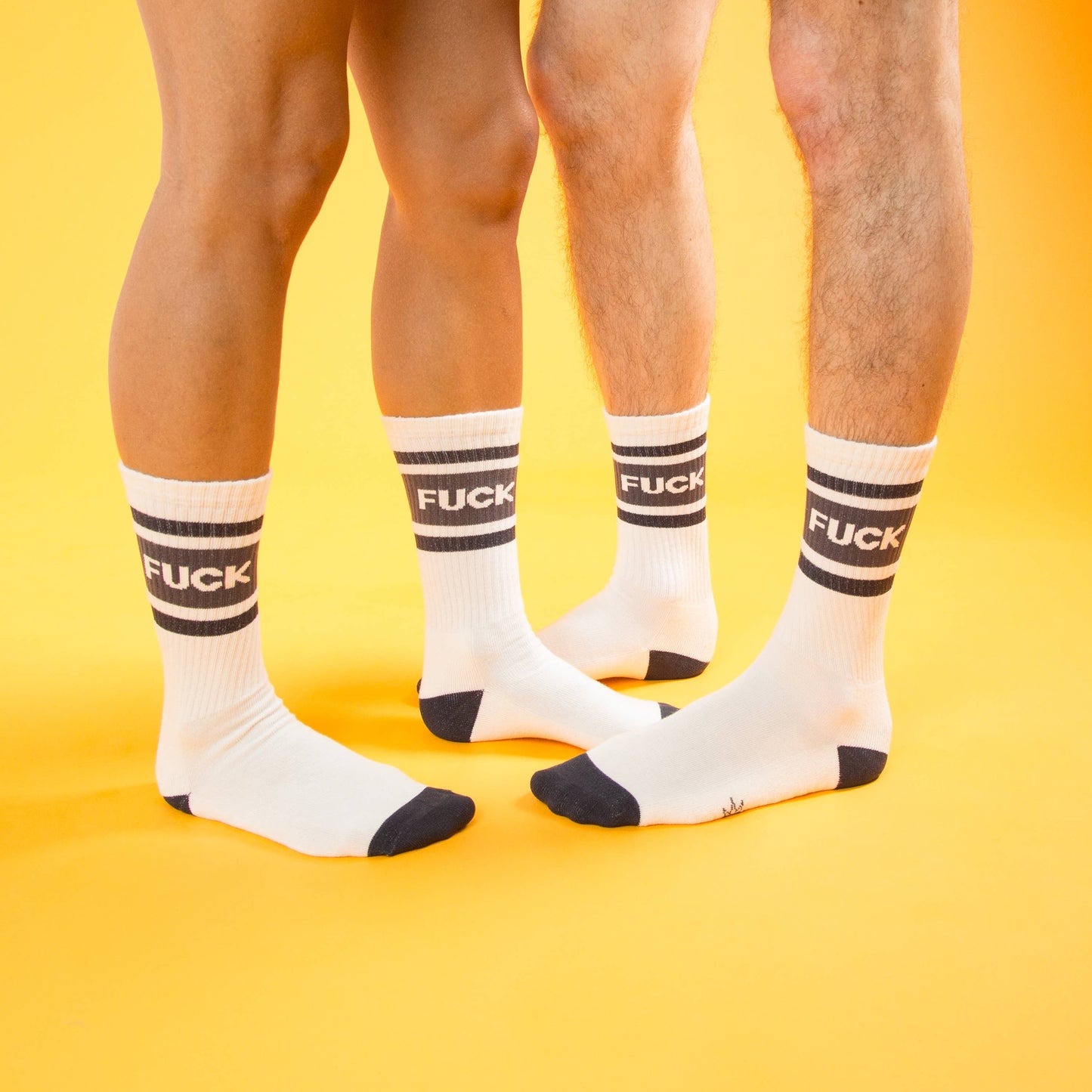 Fuck Retro Crew Socks