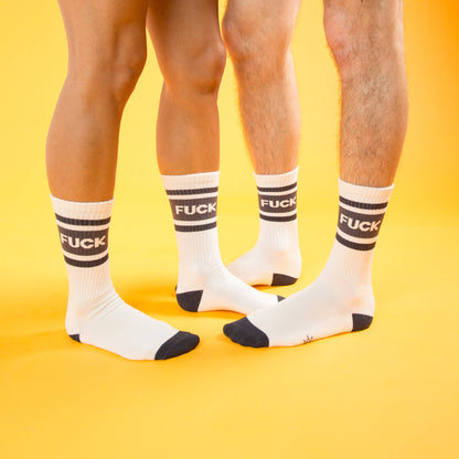 Fuck Retro Crew Socks
