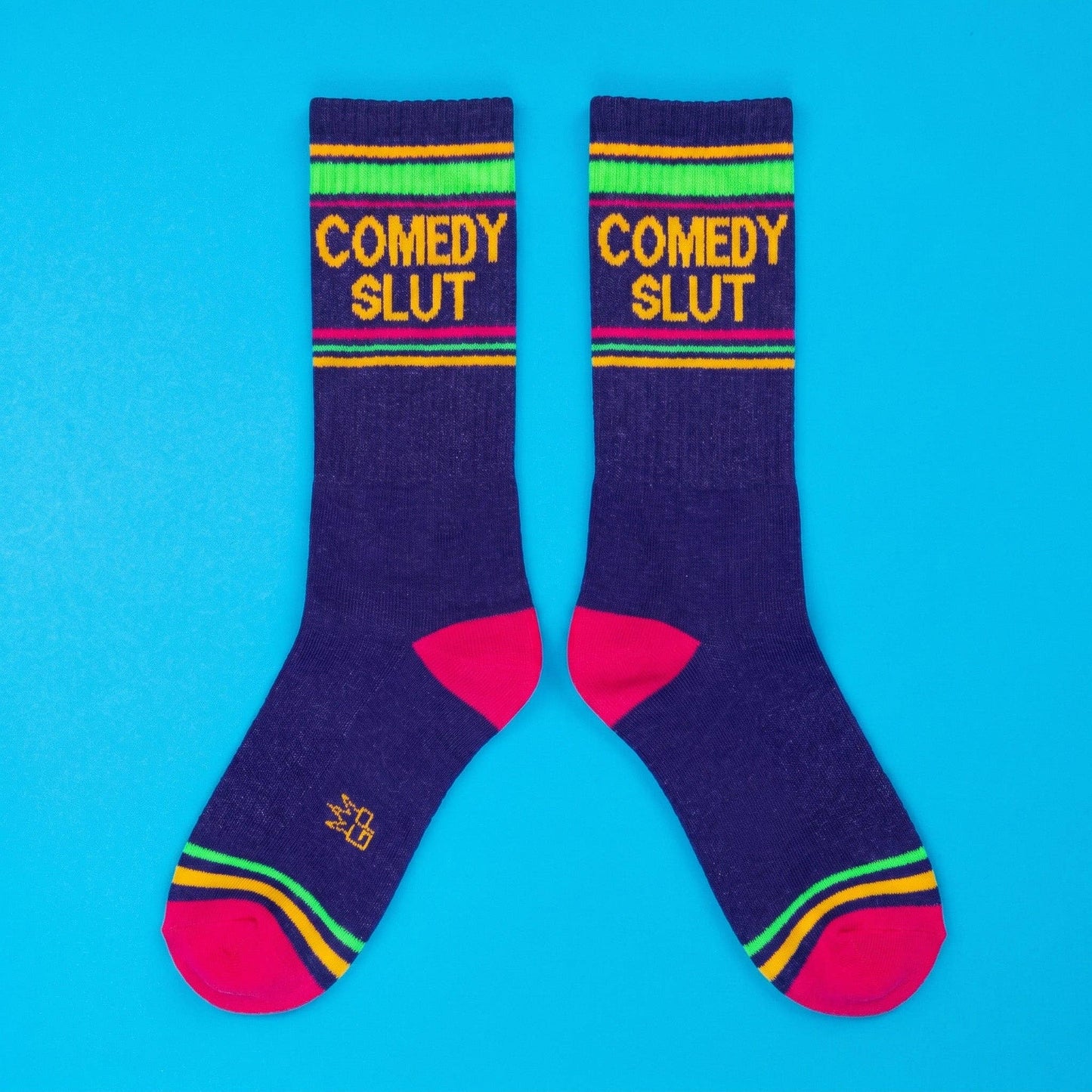 Comedy Slut Retro Crew Socks