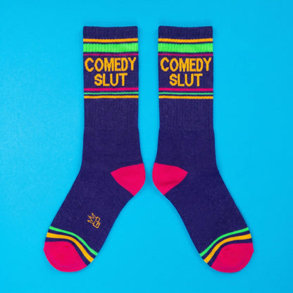 Comedy Slut Retro Crew Socks