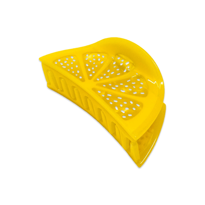 Lemon Slice Hair Claw Clip