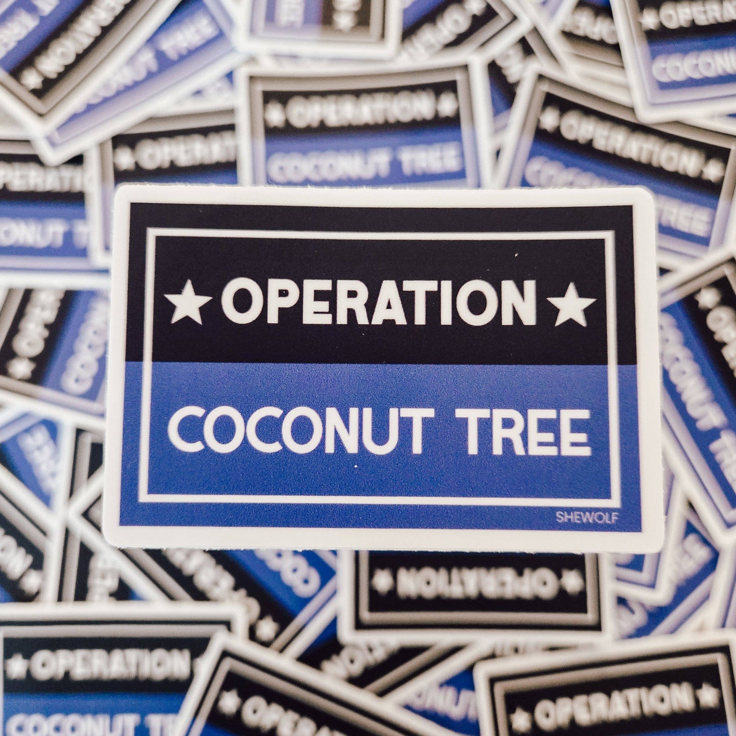 Operation Coconut Tree Sticker