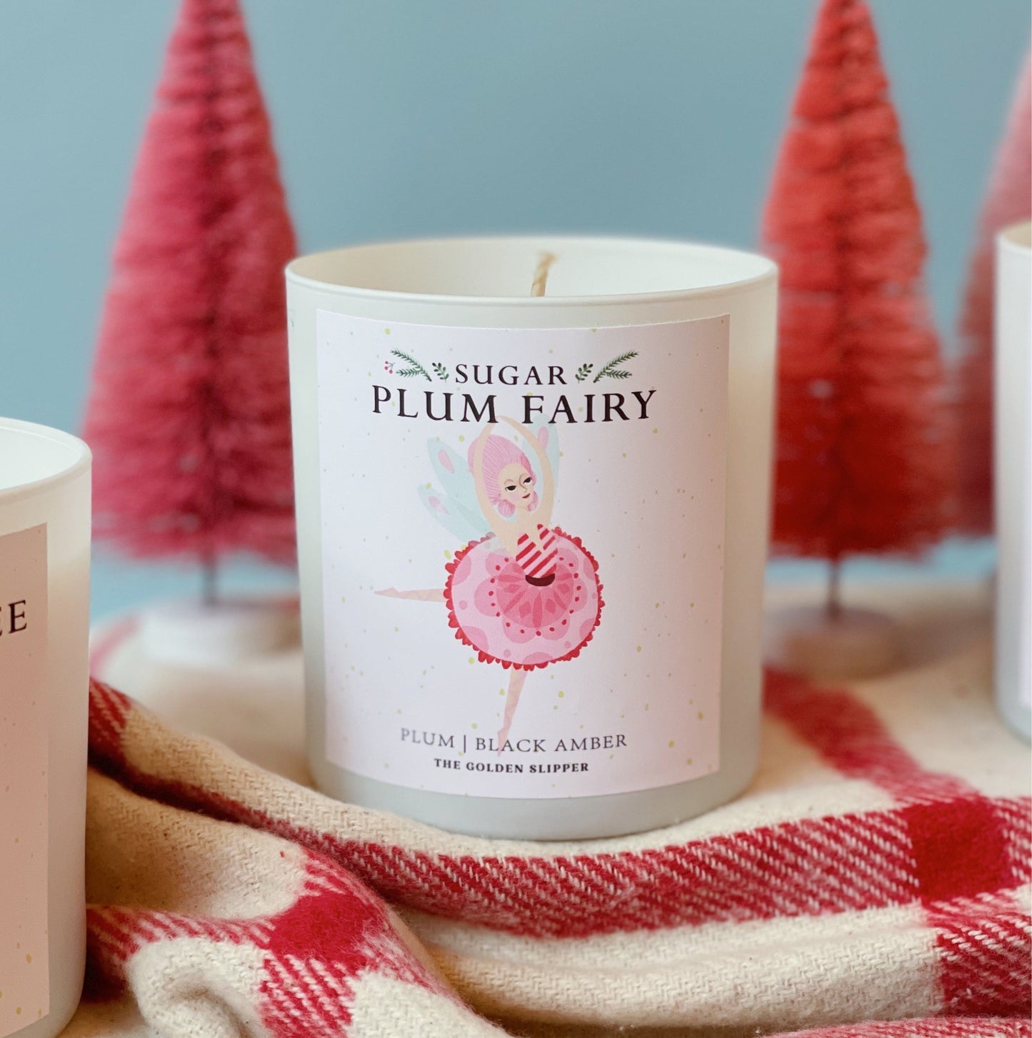 Sugar Plum Fairy Candle (plum • black amber)