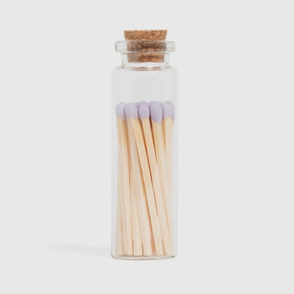 Lavender Matches in Small Corked Vial